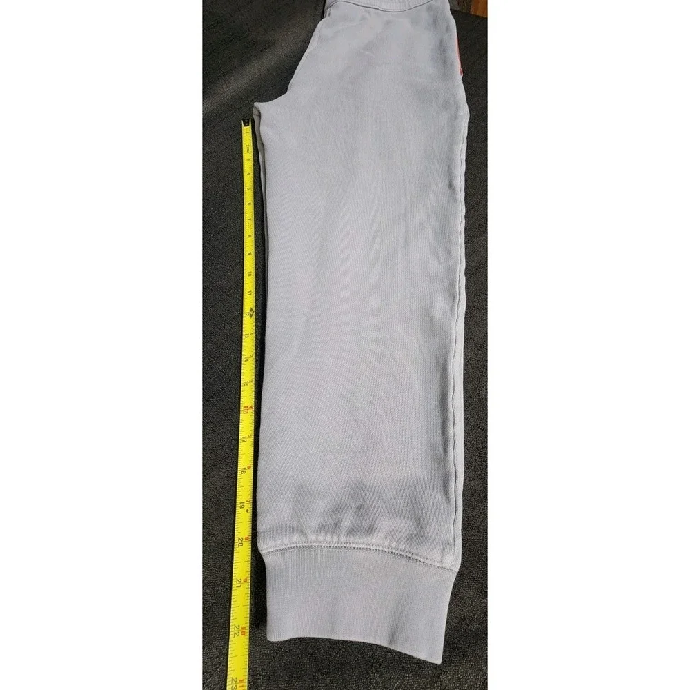 Boys Southern Tide‎ Sun Farer Terry Jogger L Lounge Comfy Gray Pink Beach EUC